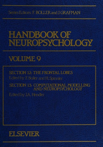 Cover for Handbook of Neuropsychology, Volume 9