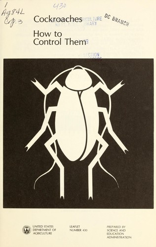 Cover for Cockroaches