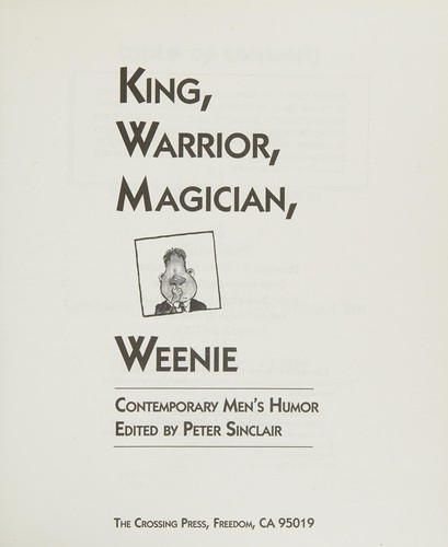 Cover for King, warrior, magician, weenie