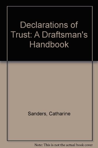 Cover for Declarations of Trust