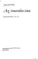 Cover for Az ismeretlen isten
