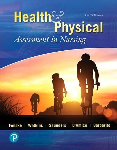 Cover for Health & Physical Assessment In Nursing