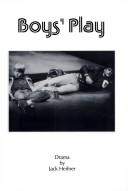 Cover for Boys' Play