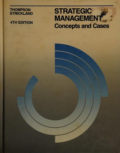 Cover for Strategic Management