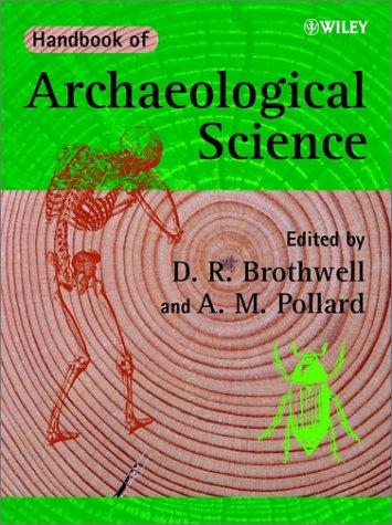 Cover for Handbook of archaeological sciences