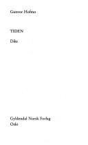 Cover for Tiden