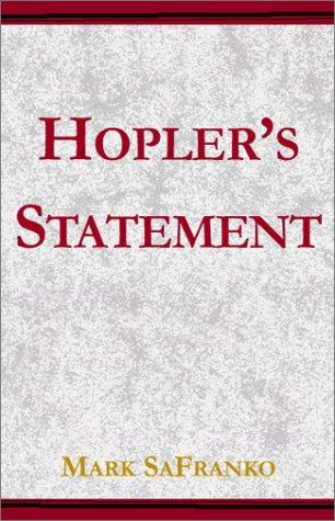 Cover for Hopler's statement