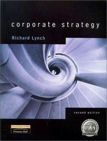 Cover for Corporate Strategy