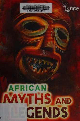 Cover for African myths and legends