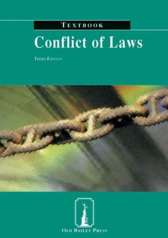 Cover for Conflict of Laws Textbook