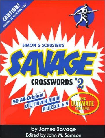 Cover for Savage Crosswords #2
