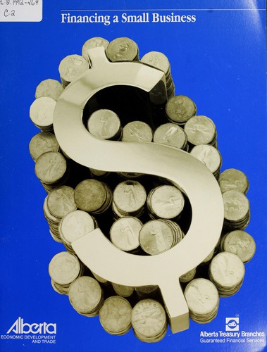 Cover for Financing a small business