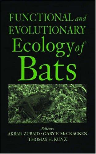 Cover for Functional and evolutionary ecology of bats