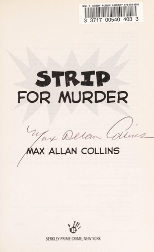 Cover for Strip for murder