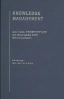 Cover for Knowledge management