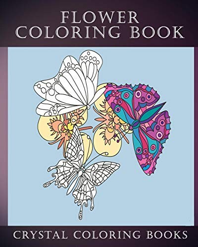 Cover for Flower Coloring Book