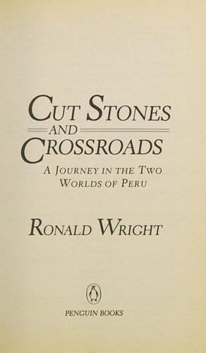 Cover for Cut stones and crossroads