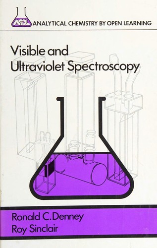 Cover for Visible and ultraviolet spectroscopy