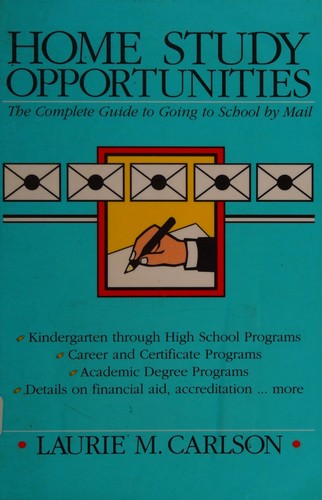 Cover for Home study opportunities