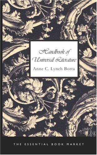 Cover for Handbook of Universal Literature