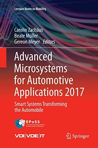 Cover for Advanced Microsystems for Automotive Applications 2017