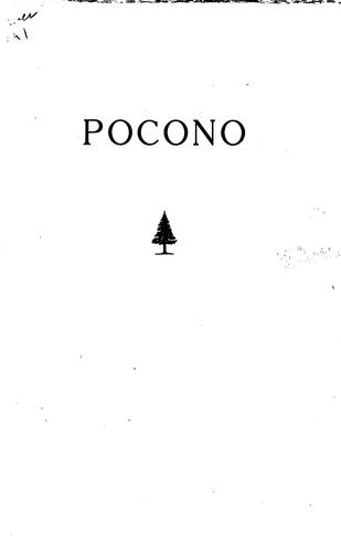 Cover for A Historical Account of the Pocono Region of Pennsylvania