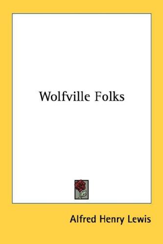 Cover for Wolfville Folks
