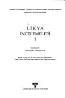 Cover for Likya incelemeleri