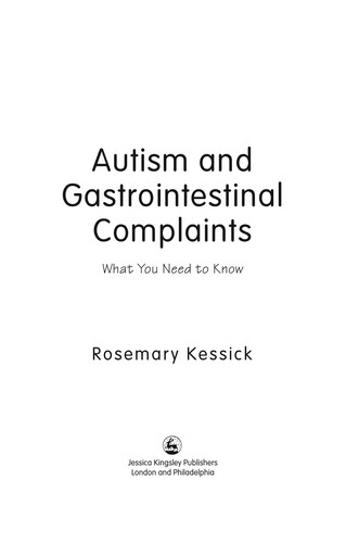 Cover for Autism and gastrointestinal complaints