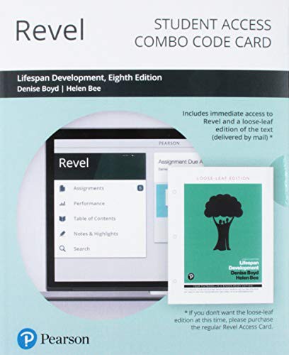 Cover for Revel for Lifespan Development -- Combo Access Card