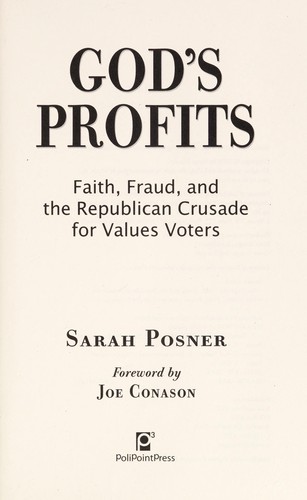Cover for God's profits