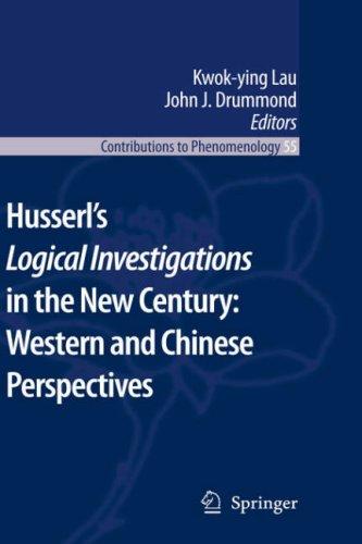 Cover for Husserls Logical Investigations in the New Century