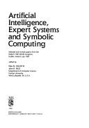 Cover for Artificial intelligence, expert systems, and symbolic computing