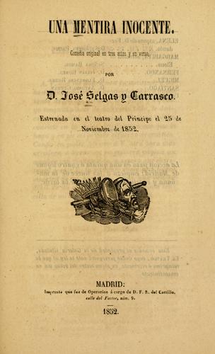 Cover for mentira inocente