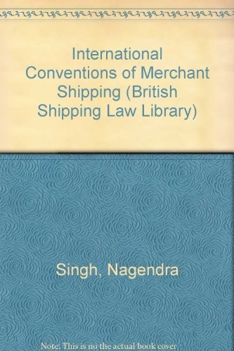Cover for International conventions of merchant shipping.