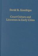 Cover for Court Culture and Literature in Early China