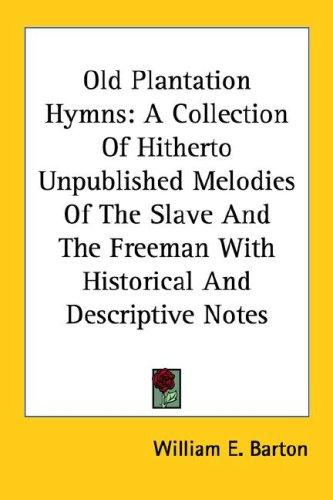 Cover for Old Plantation Hymns