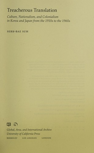 Cover for Treacherous Translation