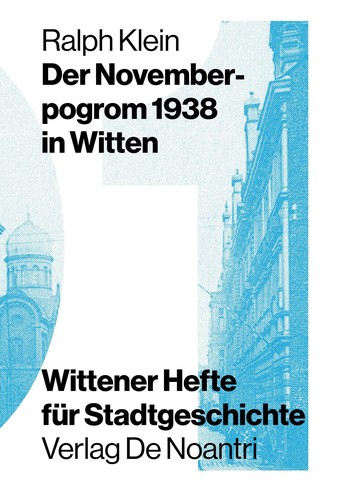 Cover for Der Novemberpogrom 1938 in Witten