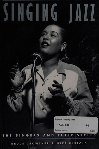 Cover for Singing jazz