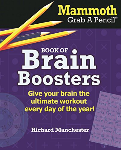 Cover for Mammoth Grab A Pencil Book of Brain Boosters