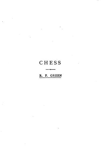 Cover for Chess