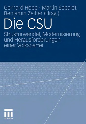 Cover for Die CSU