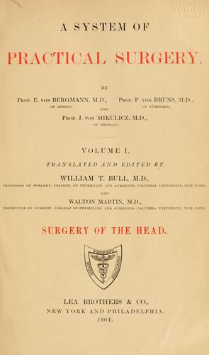 Cover for A system of practical surgery