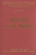 Cover for Marxian legal theory