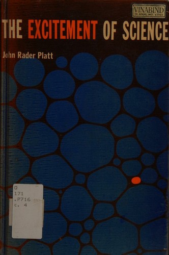Cover for The excitement of science