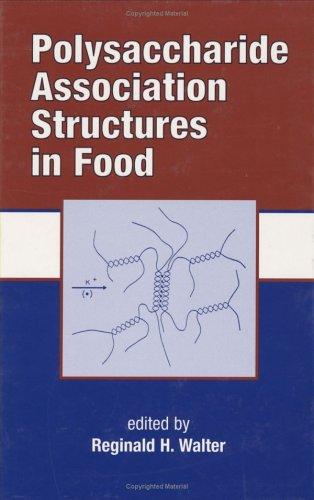 Cover for Polysaccharide association structures in food