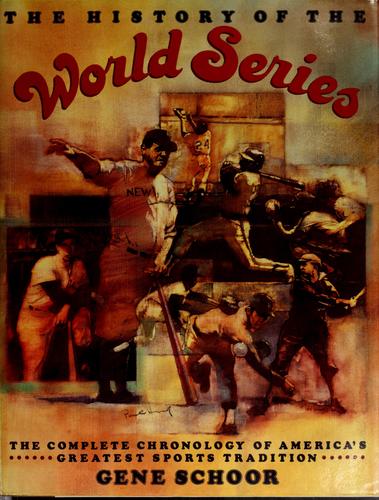 Cover for The history of the World Series