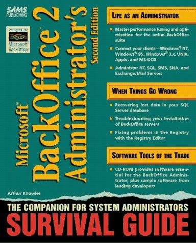 Cover for Microsoft BackOffice 2 administrator's survival guide