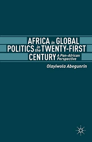 Cover for Africa in Global Politics in the Twenty-First Century